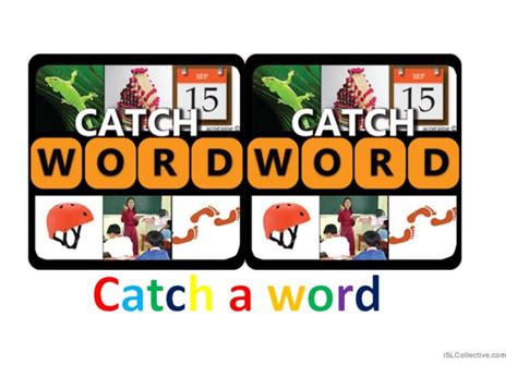 catch the word game ppt